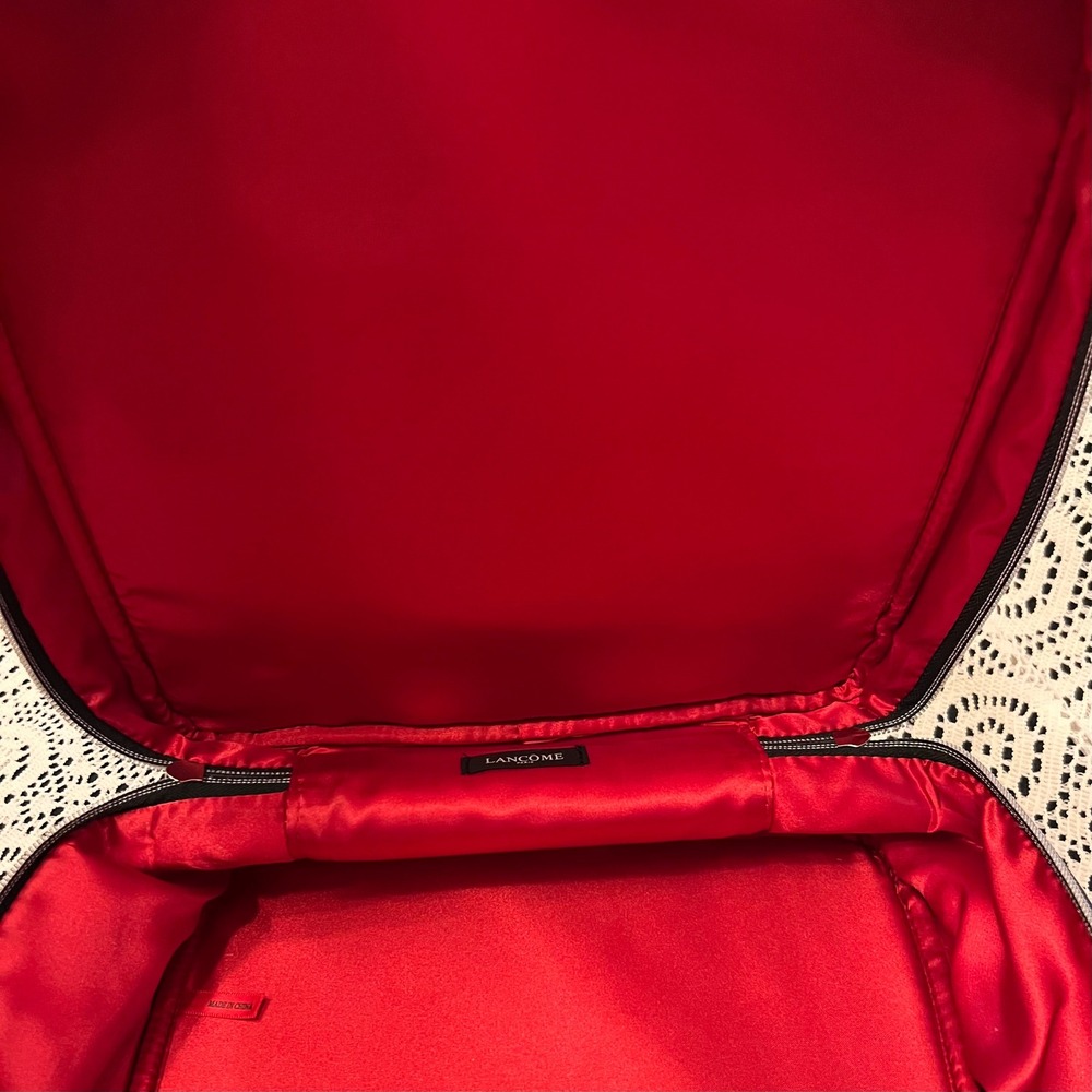 Lancome Black Zippered Cosmetic Makeup Travel Case | Eiffel Tower - Picture 6 of 10